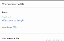Windows 上安装 Jekyll