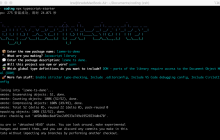 使用 typescript-starter 快速创建基于 TypeScript 的前端类库项目