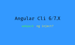 一种自定义 Angular-cli 6.x/7.x 默认 webpack 配置的方法