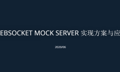 针对 websocket 服务代理与数据 mock 的方案